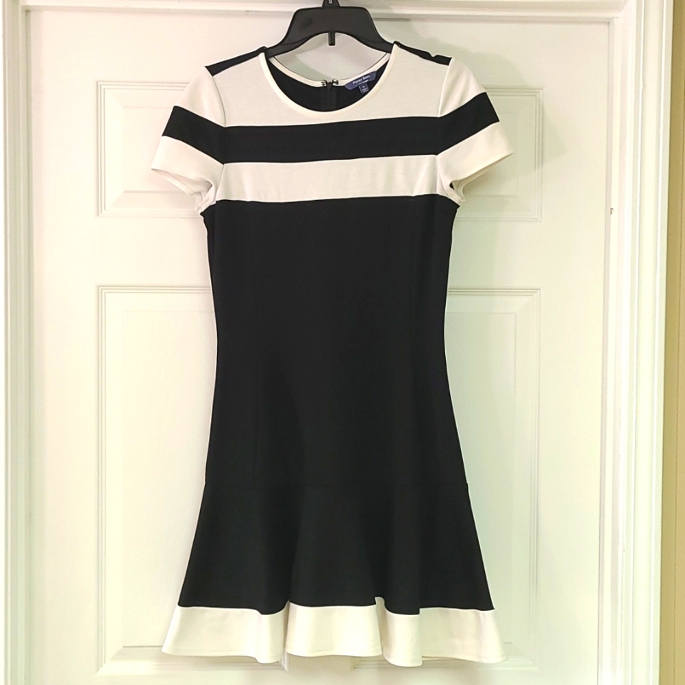 Peter Som Black & White Dress